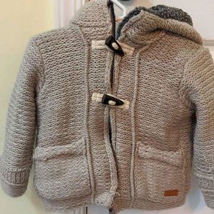 Zara hooded cardigan
